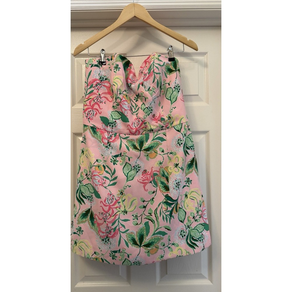 Lilly Pulitzer Women's Kylo Strapless Skirted Romper XS
